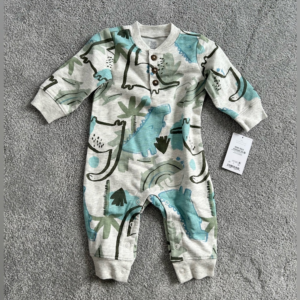 Brand new carters dinosaur one piece 3 months